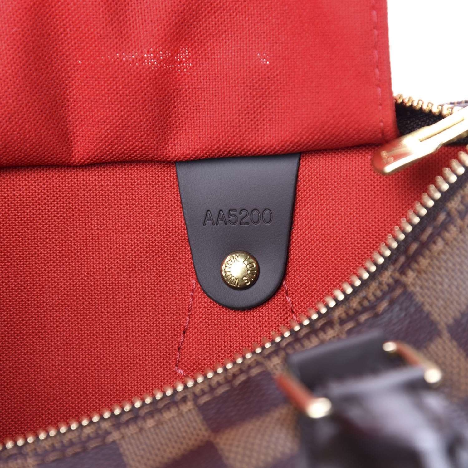 Louis Vuitton Damier Ebene Speedy Bandouliere 25 8 of 10