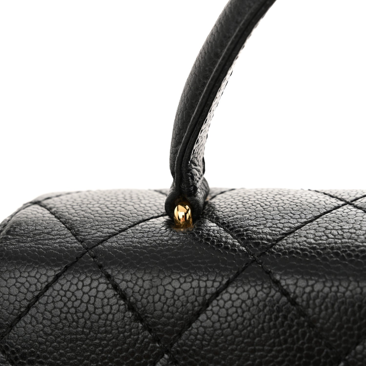 Chanel Caviar Quilted Jumbo Kelly Flap Black 12 of 14