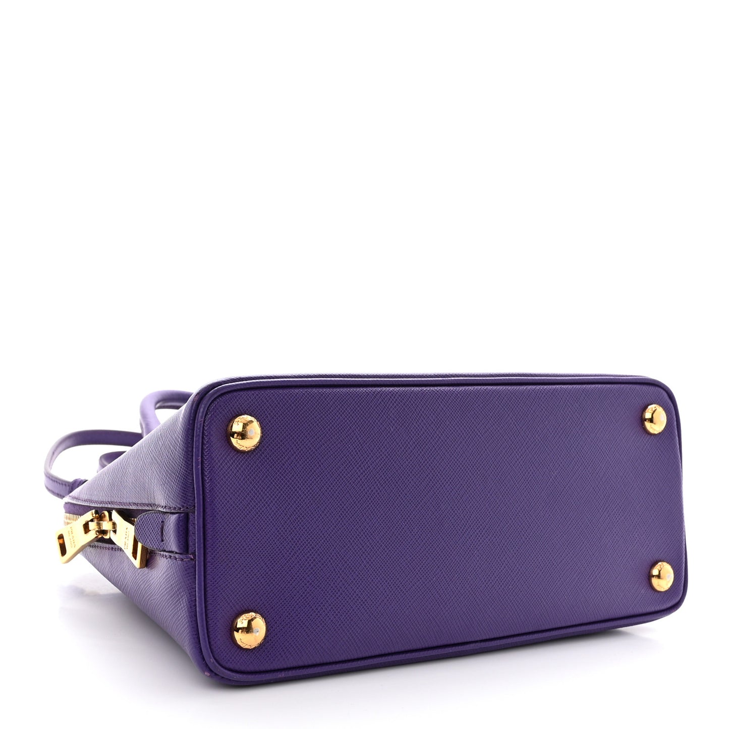 Saffiano Lux Small Promenade Tote Bluette Viola