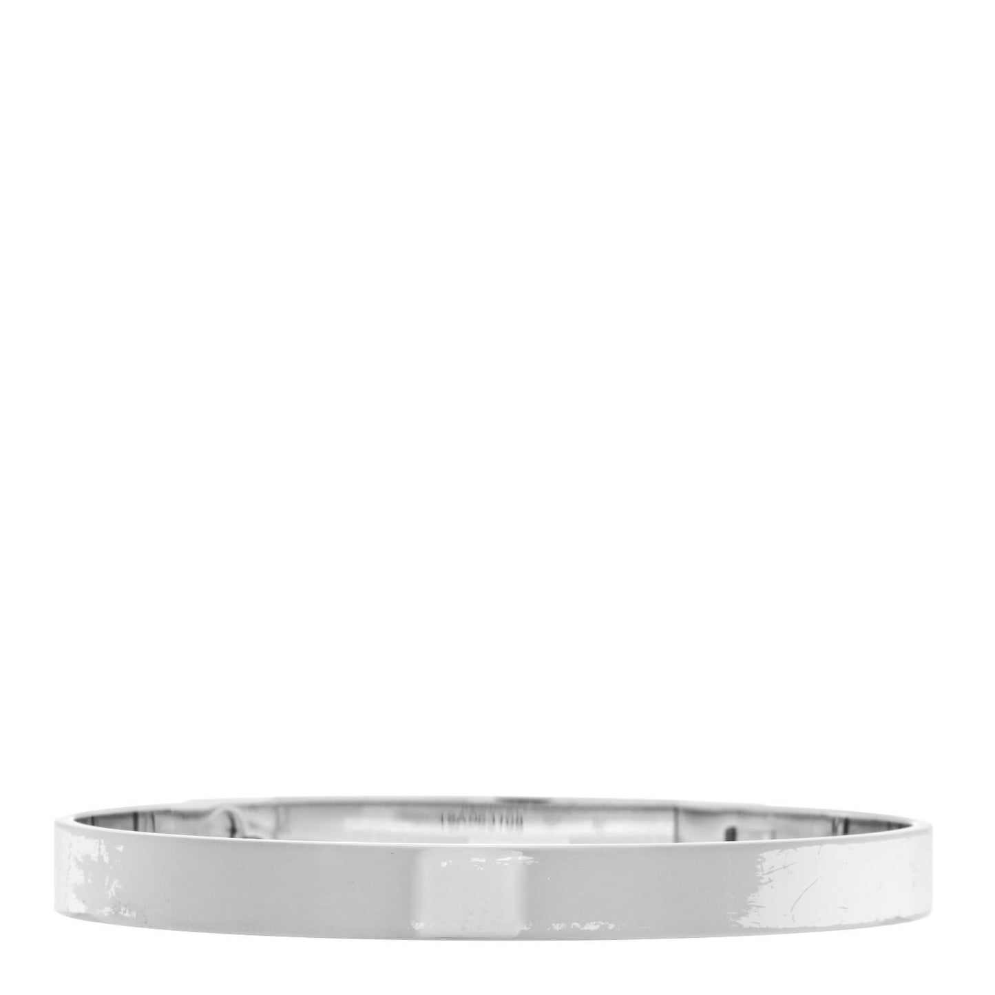 18K White Gold PM Collier De Chien Bracelet XS
