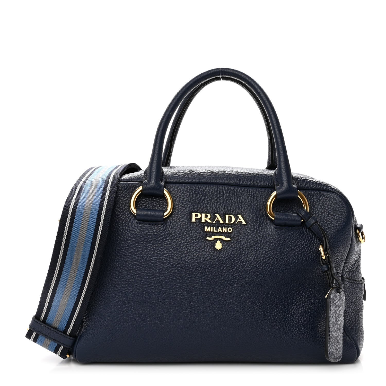 Prada Bauletto in Vitello Phenix Bluette - SOLD PRADA ショルダー 