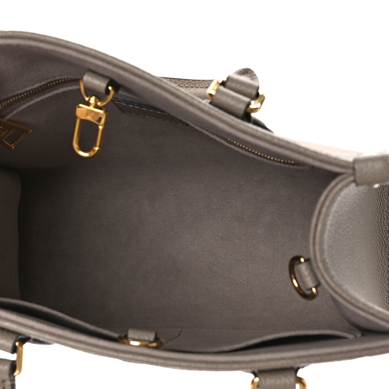 Louis Vuitton Empreinte Monogram Giant Onthego PM Tourterelle Creme 5 of 9