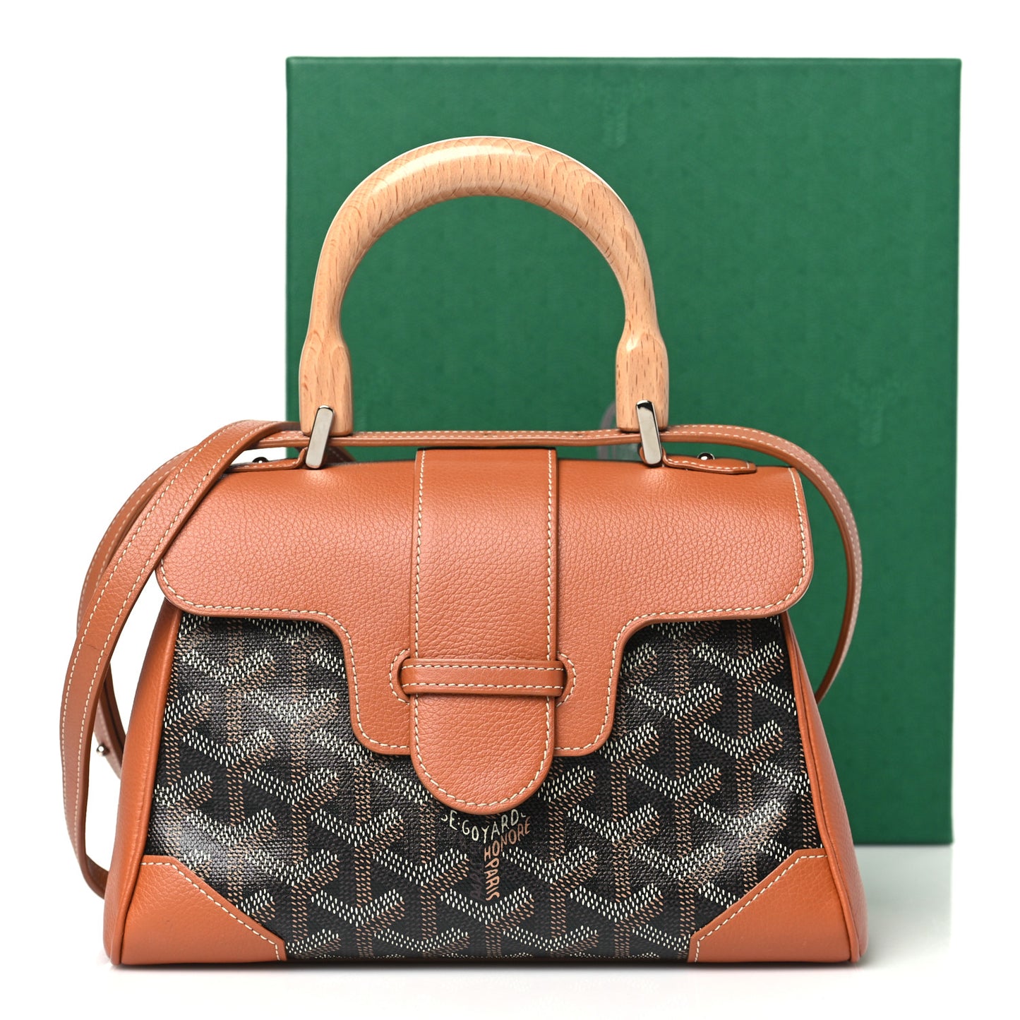 Goyardine Mini Saigon Black Gold