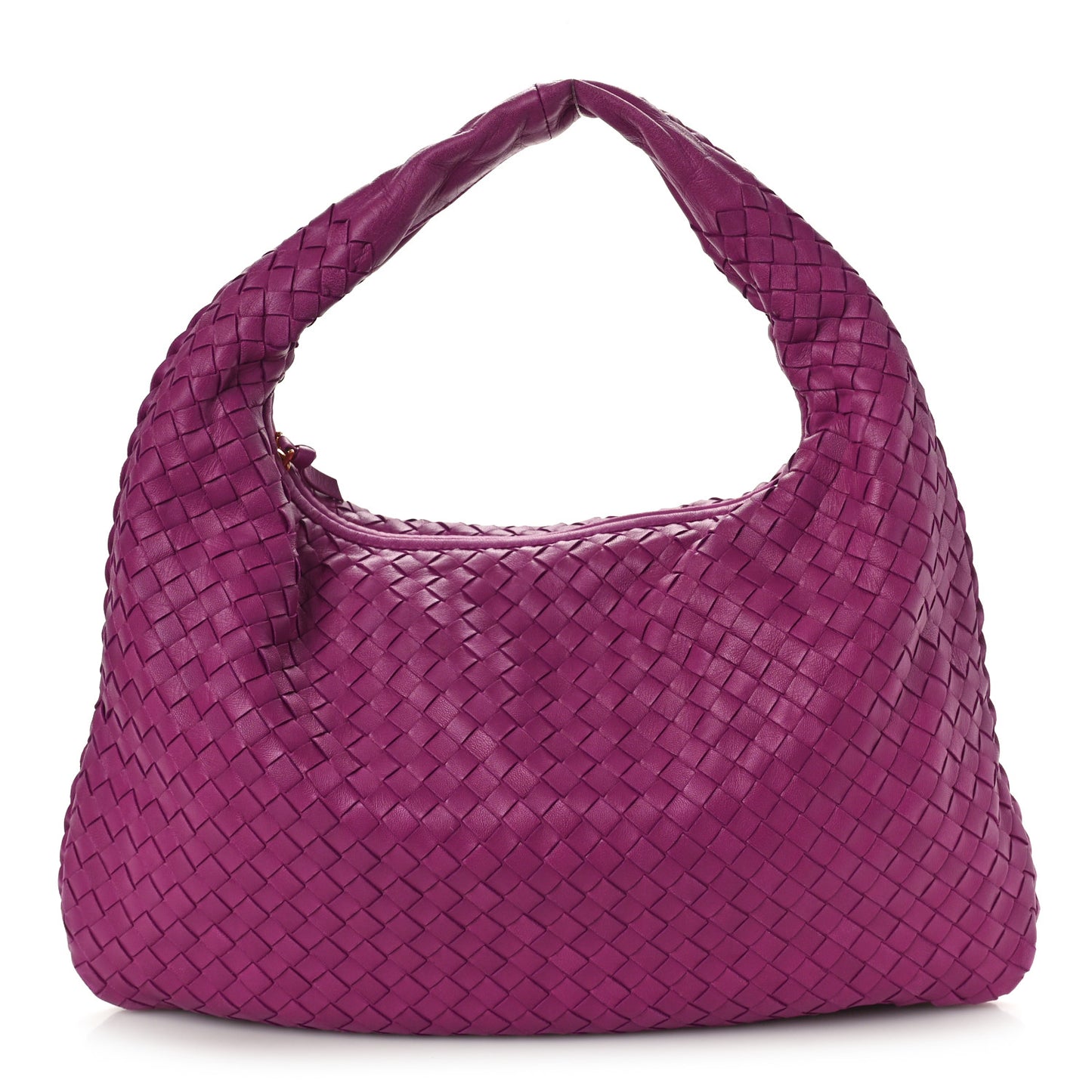 Nappa Intrecciato Medium Veneta Hobo Twilight
