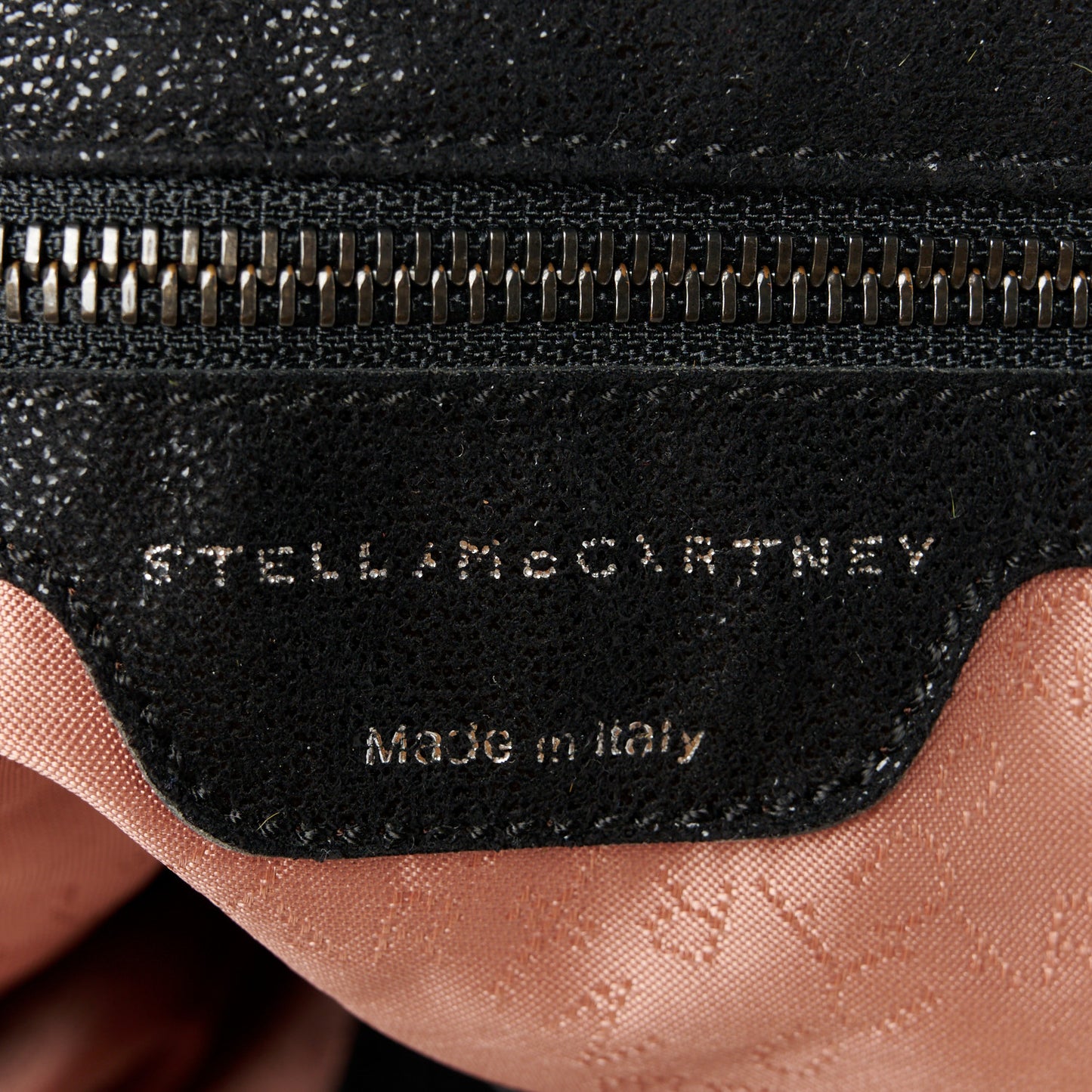 Shaggy Deer Falabella Fold Over Tote Black
