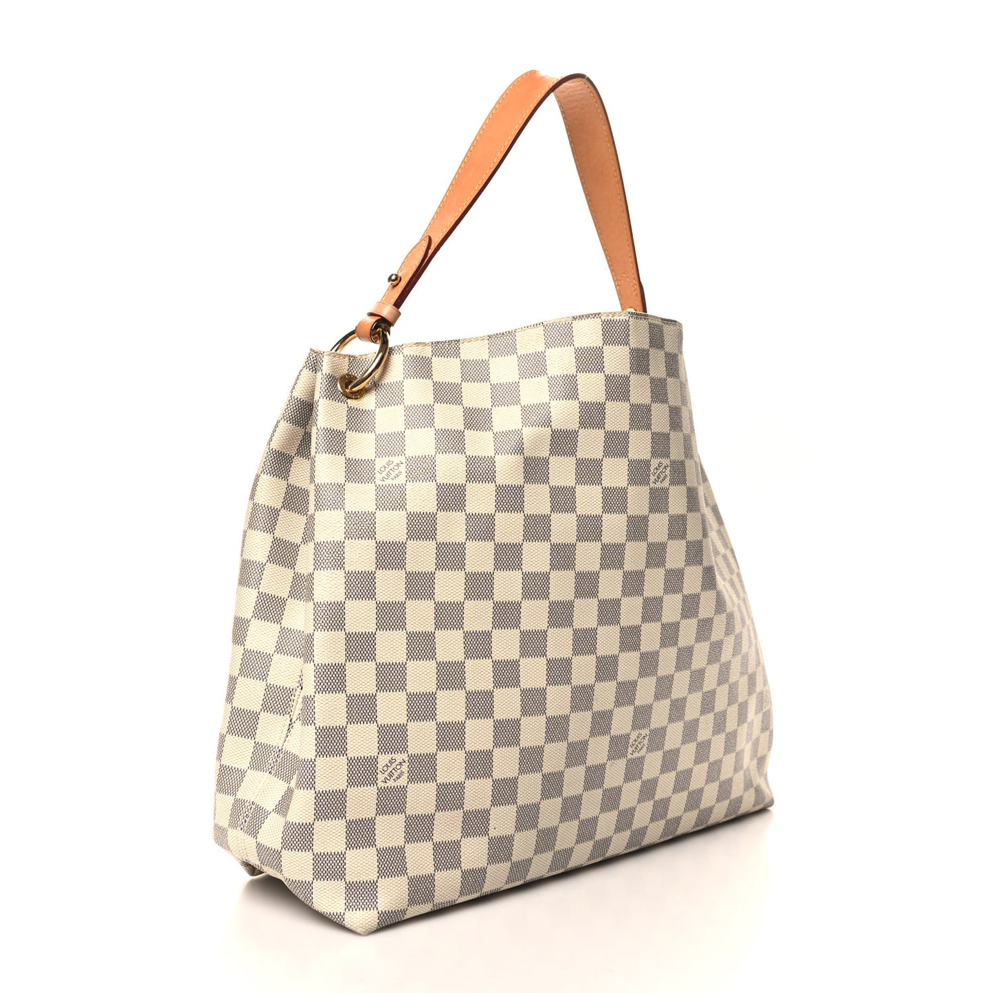 Damier Azur Graceful MM Rose Ballerine