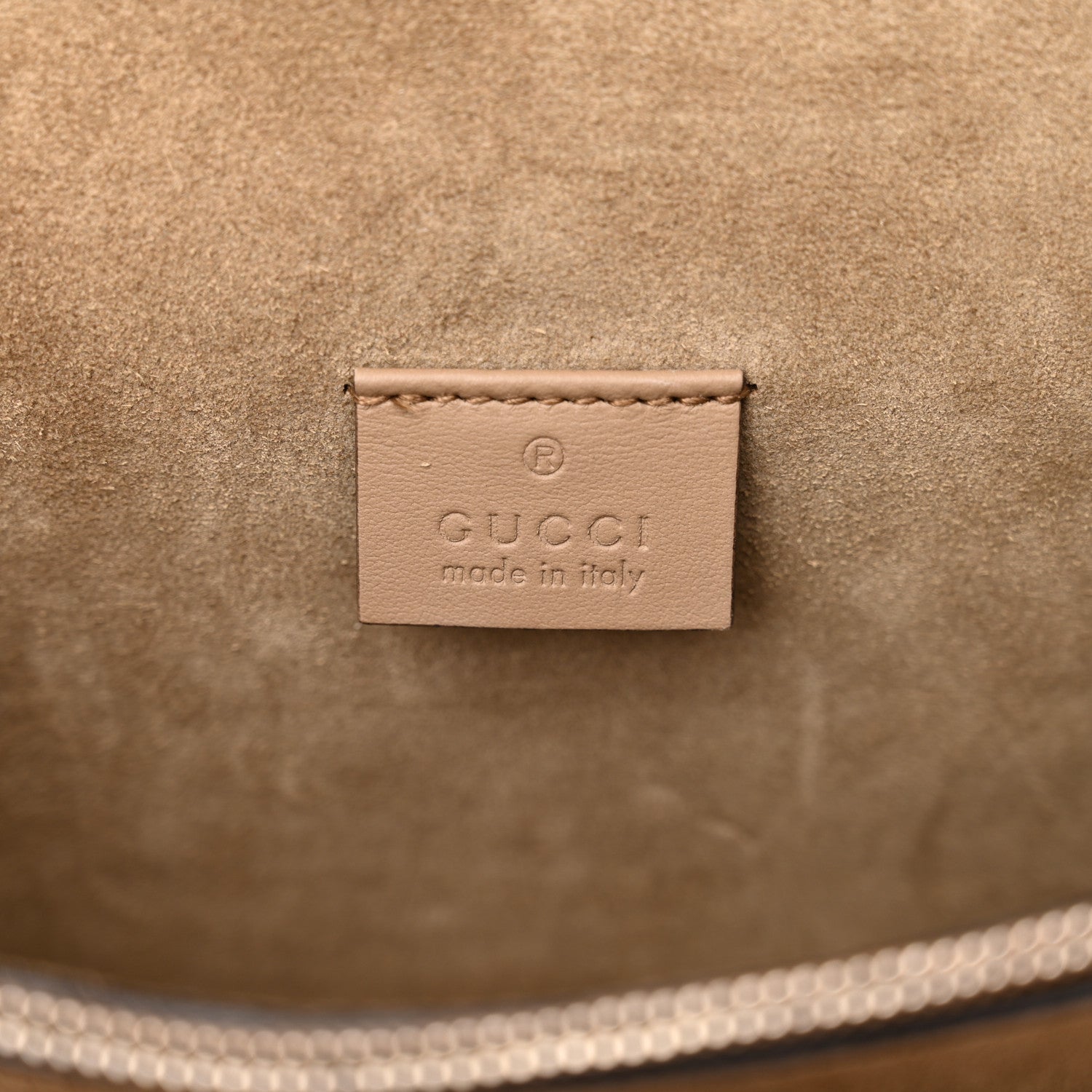 Gucci GG Supreme Monogram Small Dionysus Shoulder Bag Taupe 6 of 12