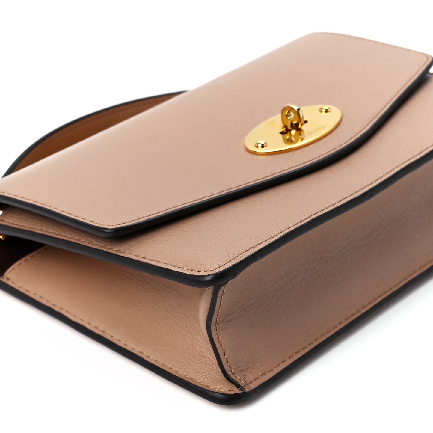 Small Classic Grain Calfskin Small Darley Dune