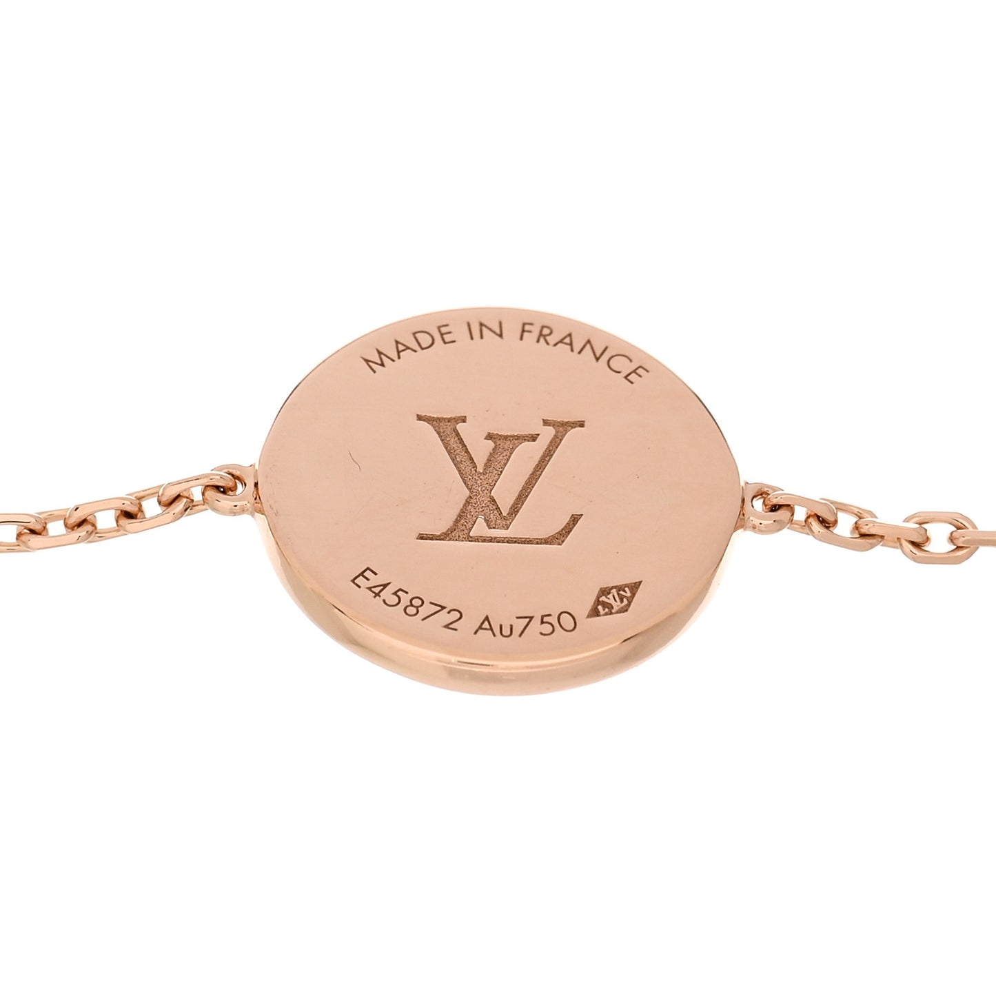 18K Pink Gold Diamond Malachite Blossom BB Sun Bracelet