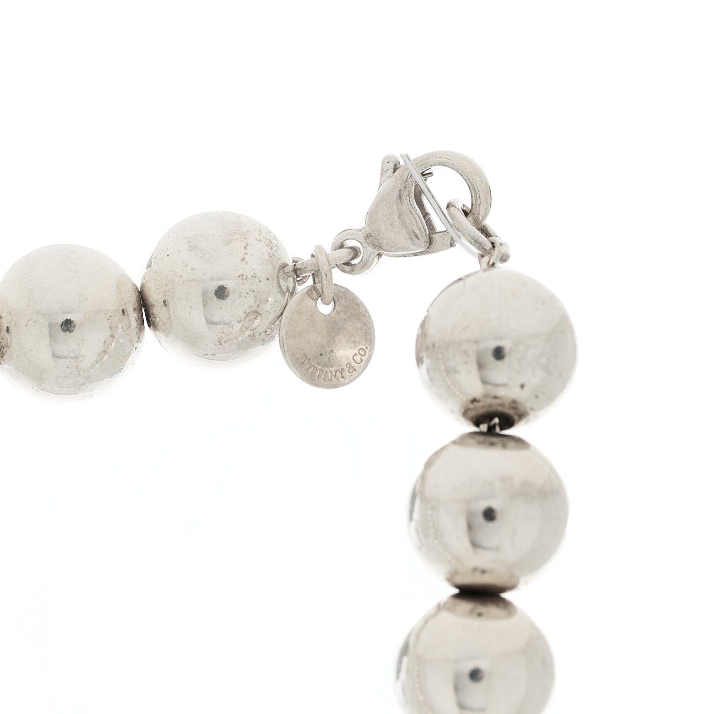 Sterling Silver 10mm Hardwear Ball Necklace