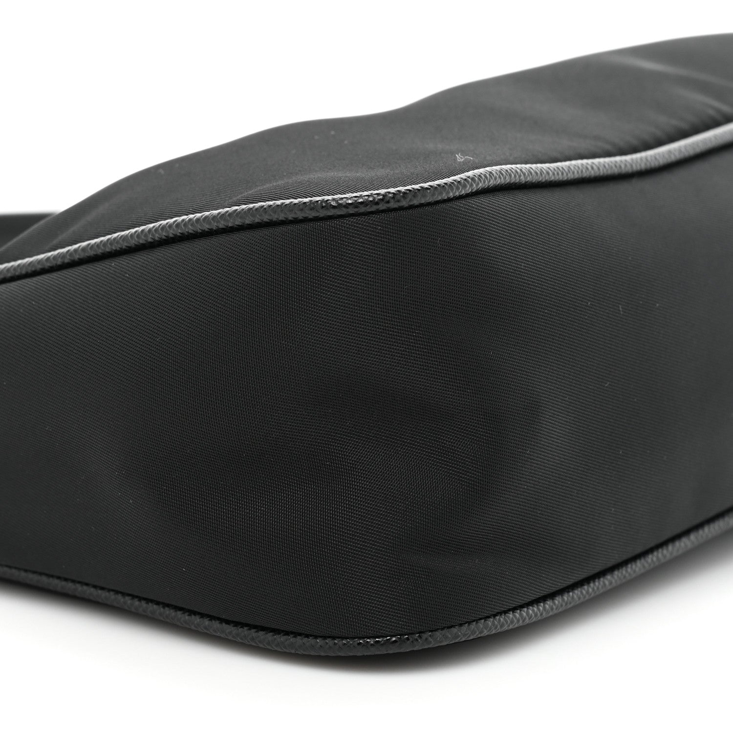 Prada Tessuto Nylon Saffiano Mini Re-Edition 2005 Bag Black 8 of 12