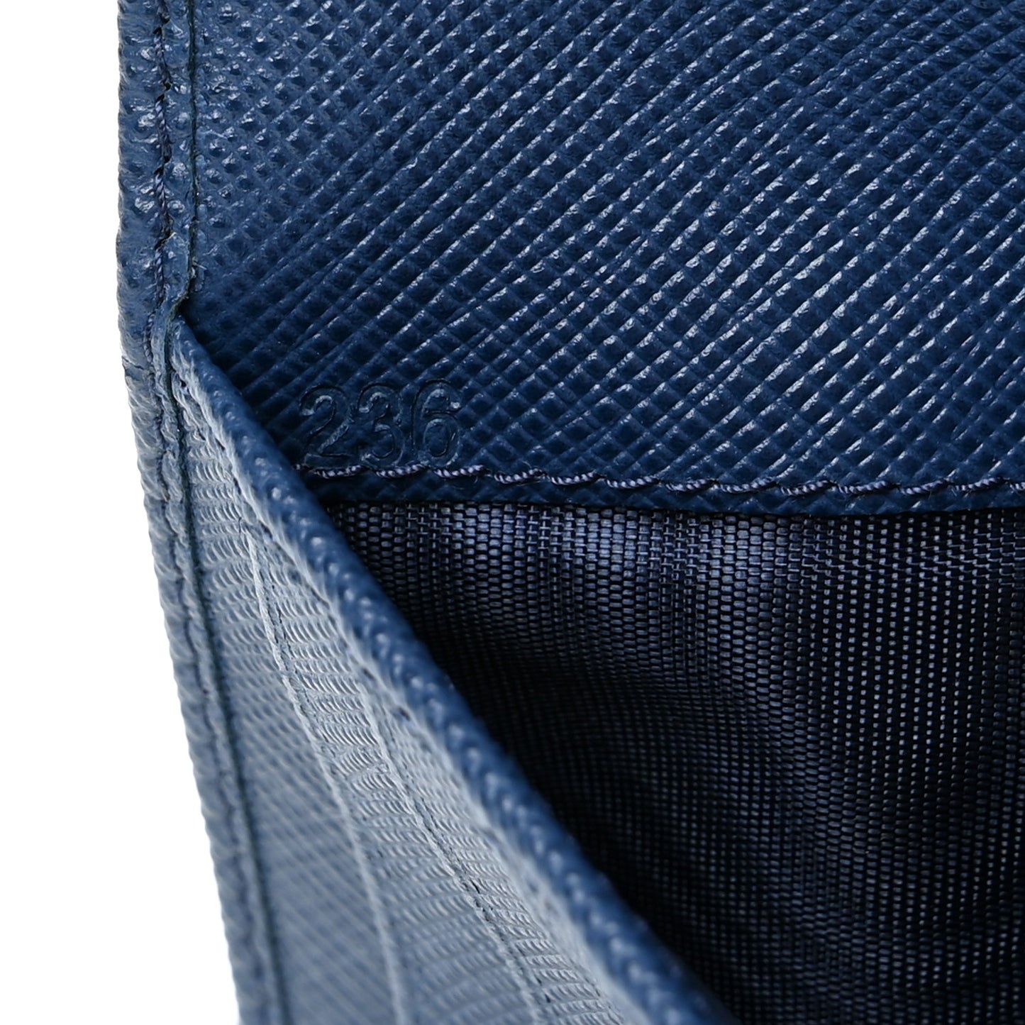 Saffiano Metal Oro Wallet Bluette
