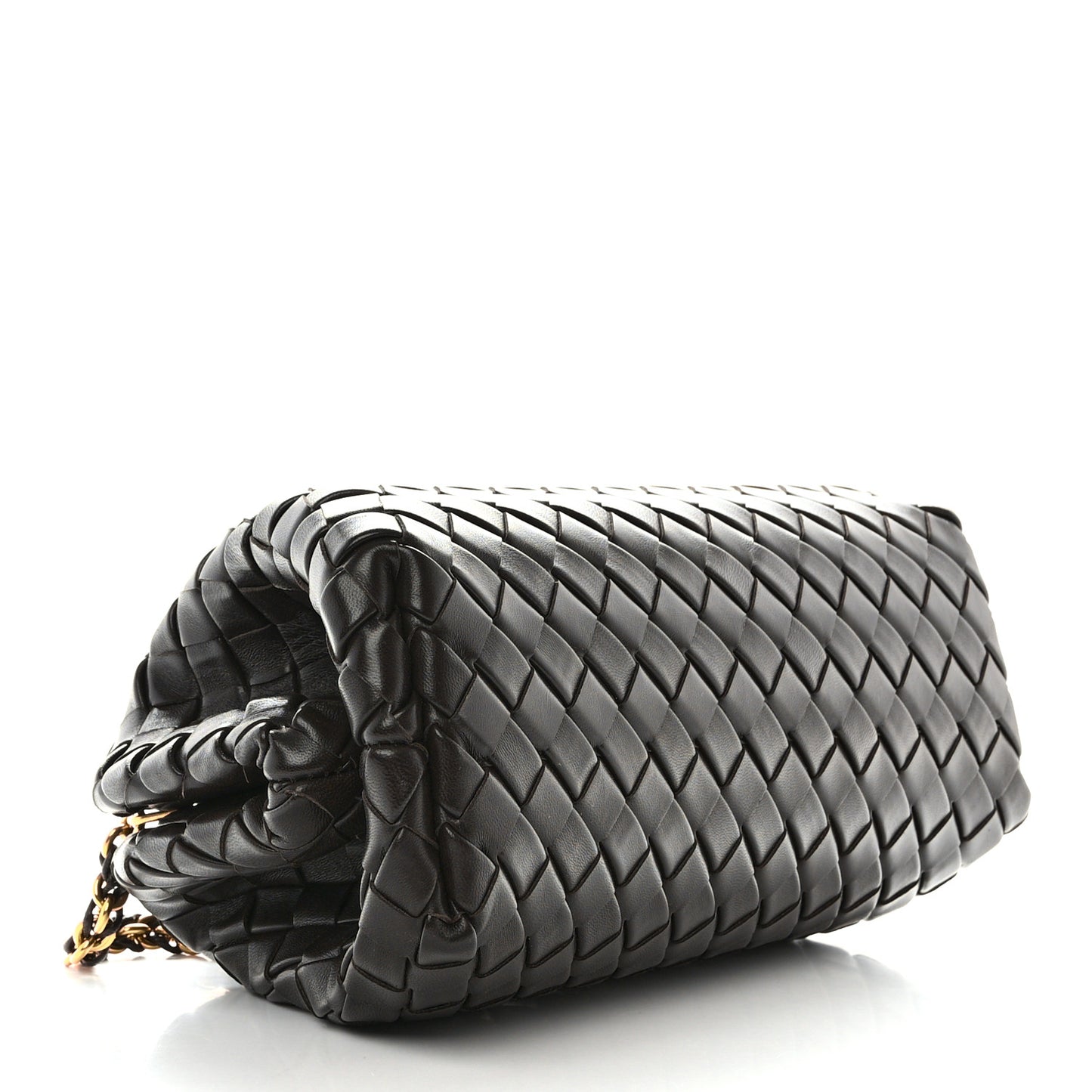 Nappa Intrecciato Teen The Lauren 1980 Clutch With Chain Fondant