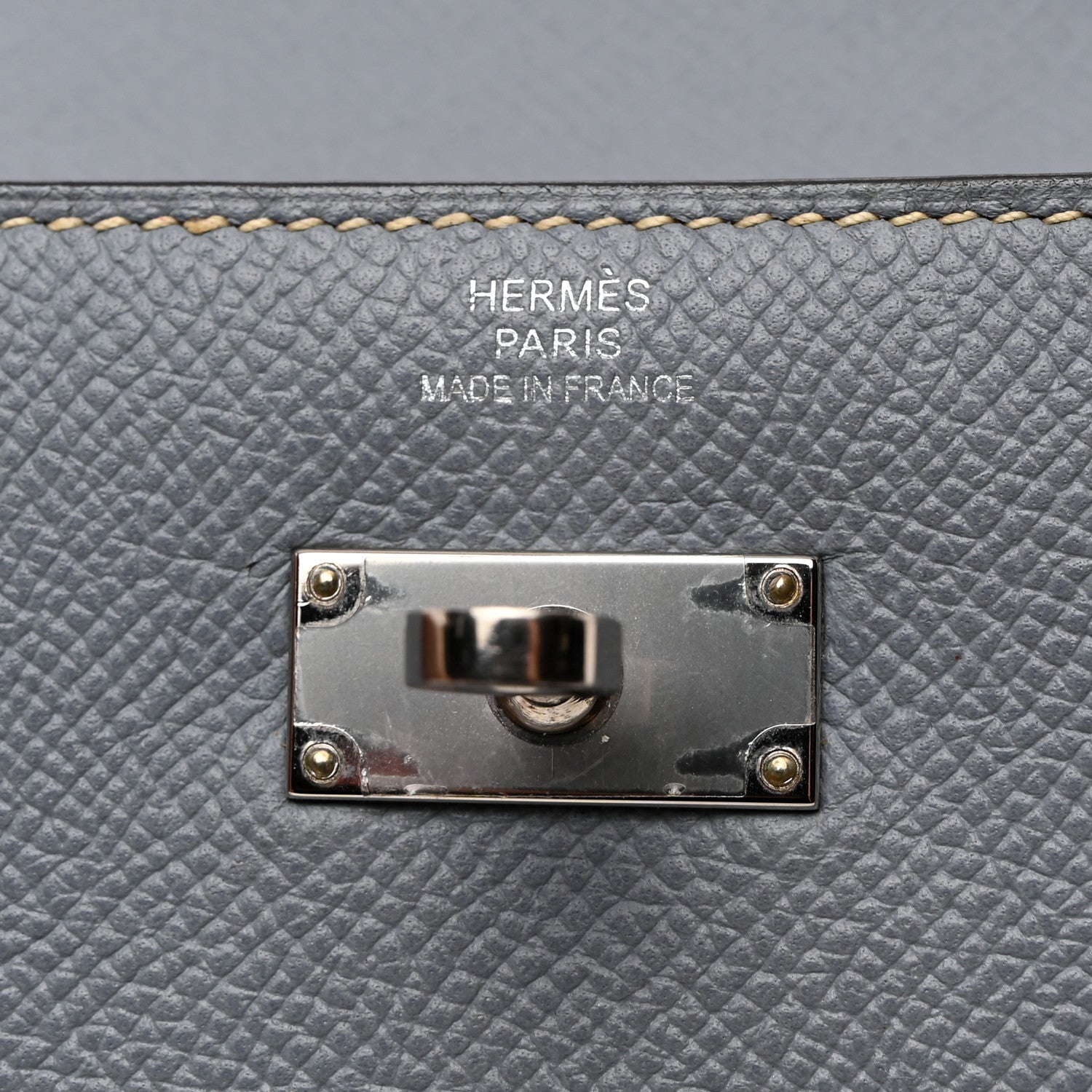 Hermes Epsom Kelly Longue Wallet Bleu Lin 6 of 8