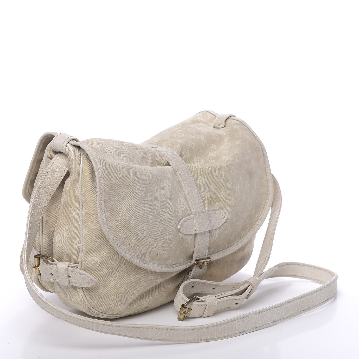 Monogram Mini Lin Saumur Dune