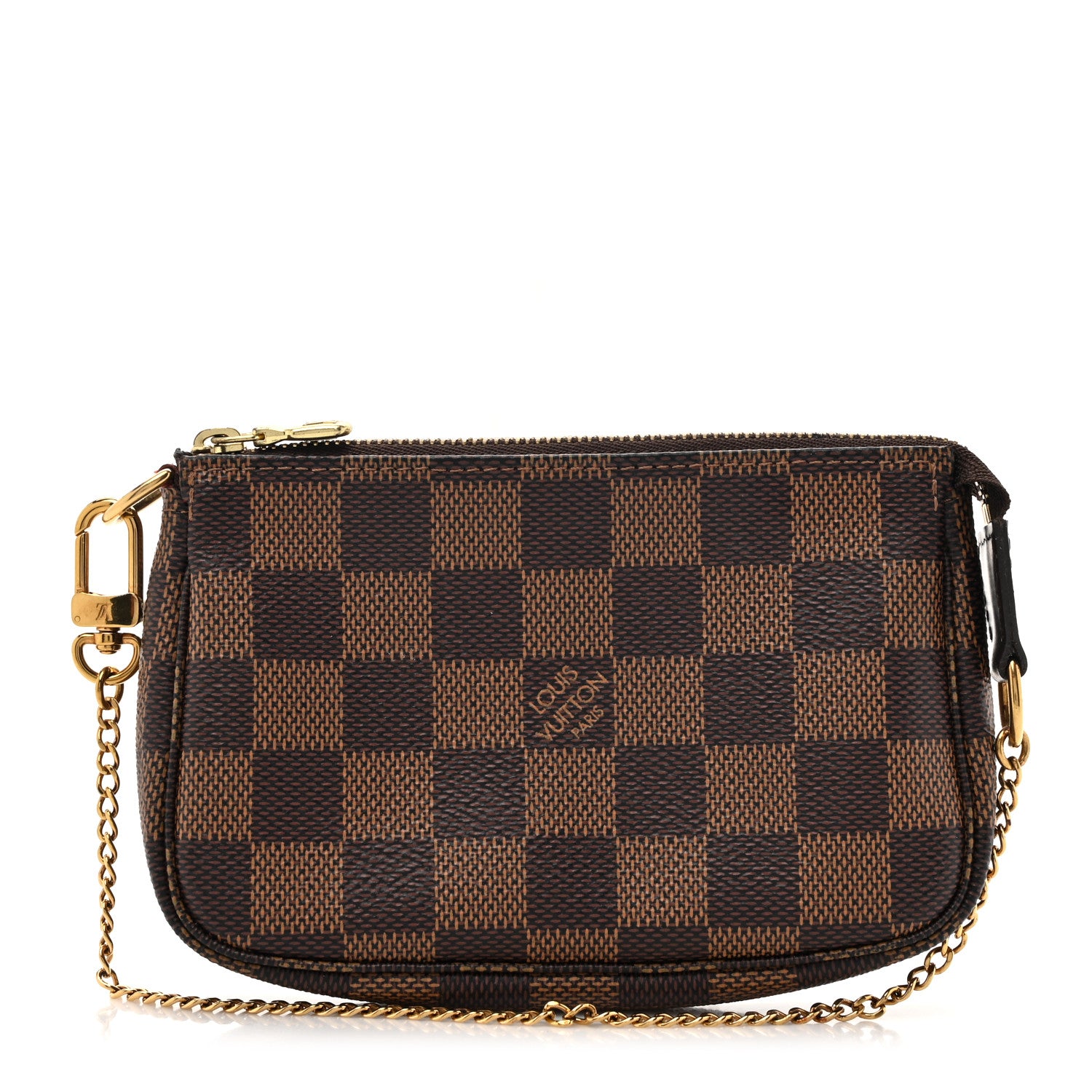Louis Vuitton Damier Ebene Mini Pochette Accessories 1 of 12