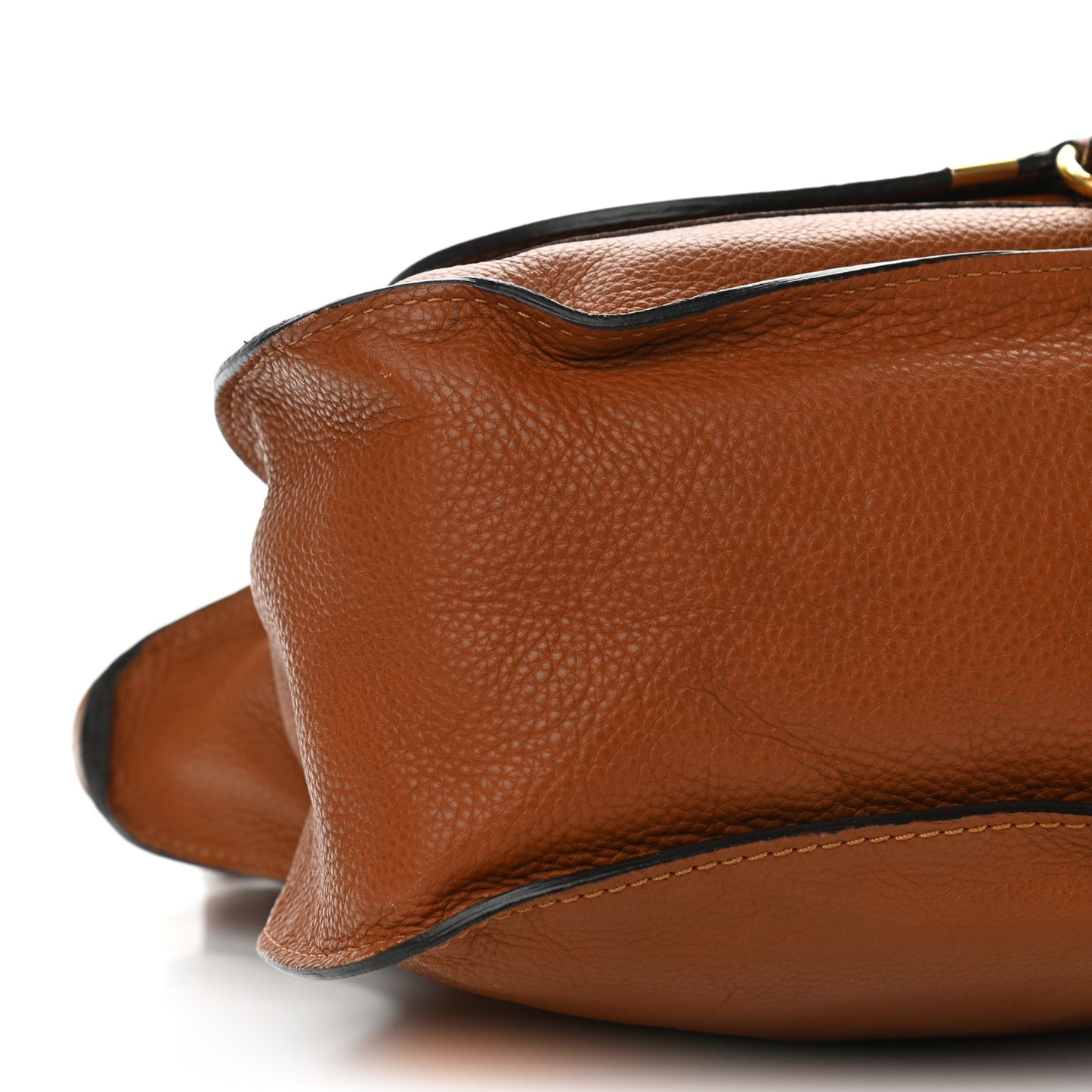 Calfskin Medium Marcie Satchel Tan