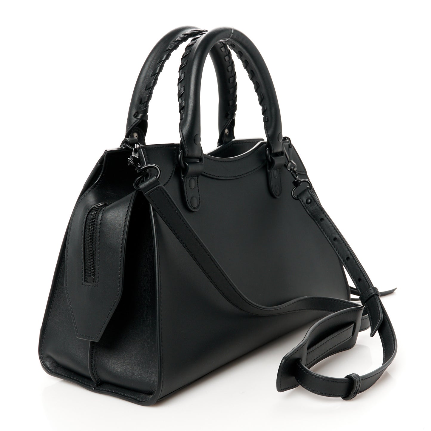 Smooth Calfskin Neo Classic Black Hardware S City Black