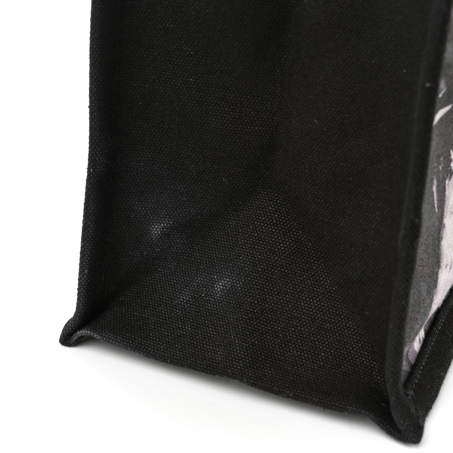 Christian Dior Canvas Print Cruise 2025 Scotland Tote Black White 12 of 13