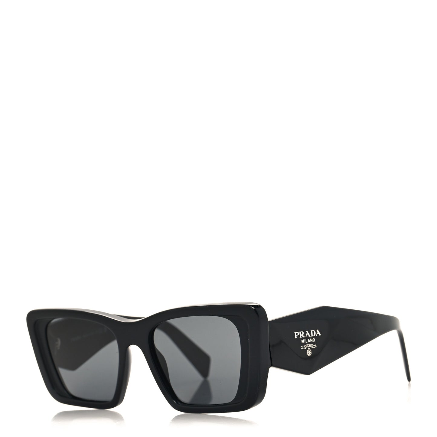 Acetate Symbole Sunglasses SPR 08Y Black