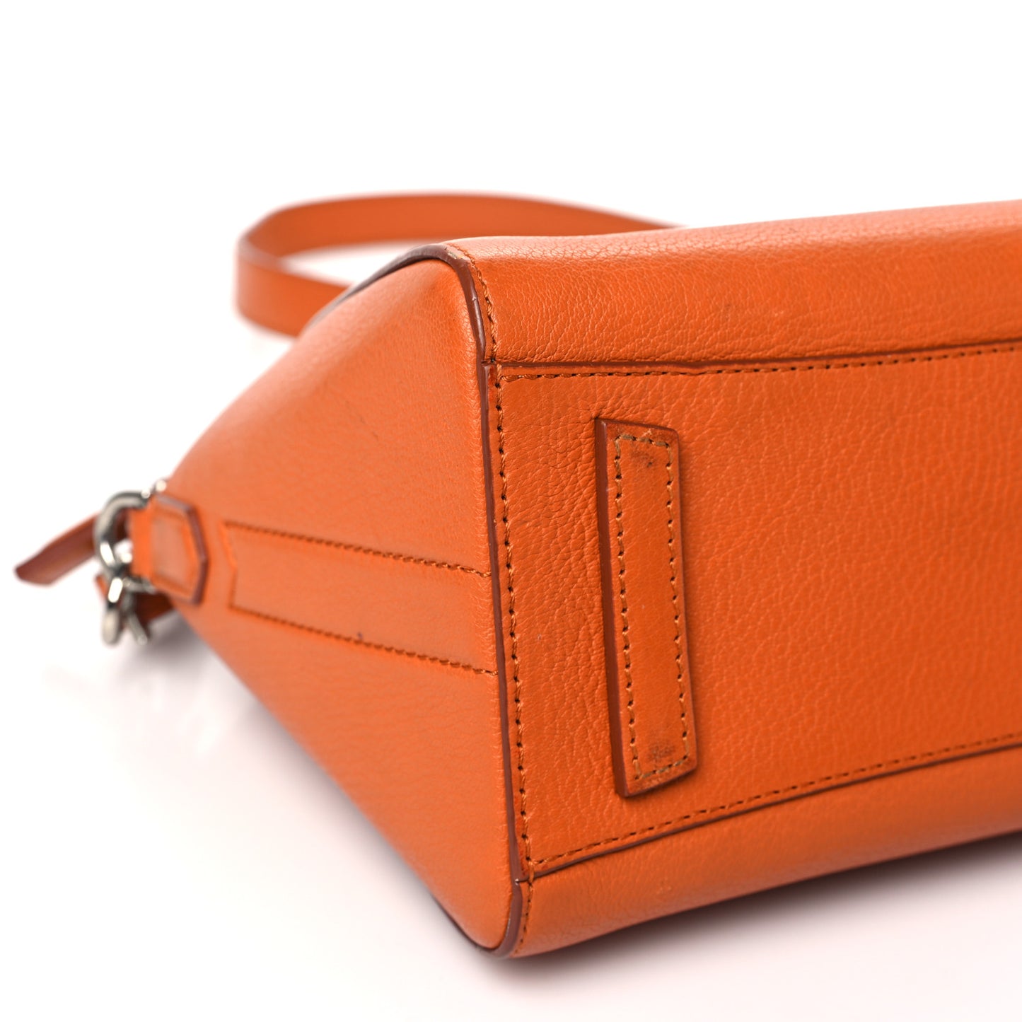 Sugar Goatskin Mini Antigona Rust