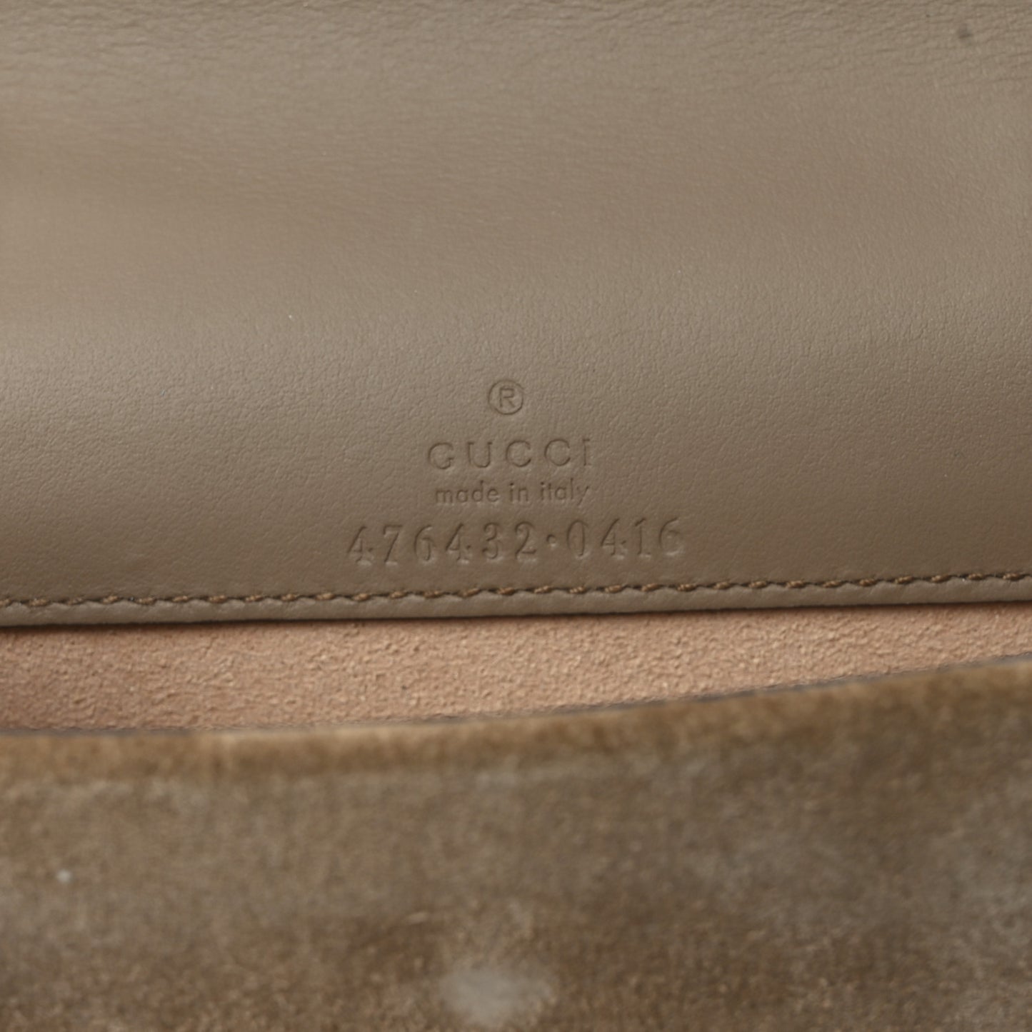 GG Supreme Monogram Super Mini Dionysus Shoulder Bag Taupe