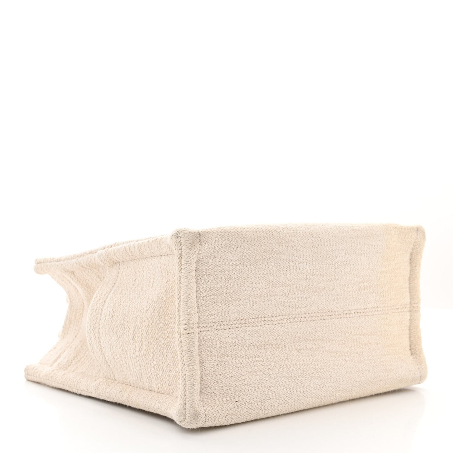 Canvas Small Cabas Thais Ecru Black