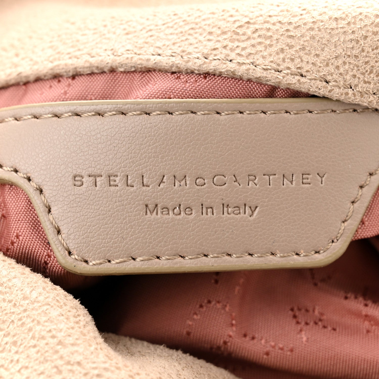 Stella McCartney Shaggy Deer Tiny Falabella Fold Over Cream 6 of 10