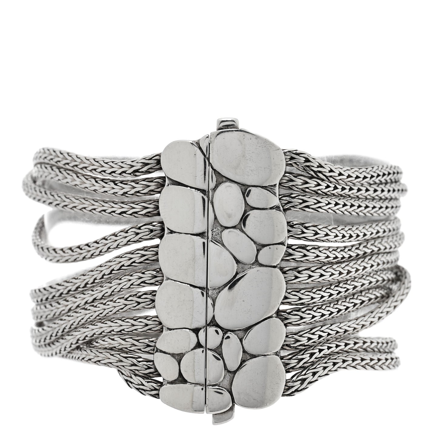 Sterling Silver Kali Multi Row Chain Bracelet