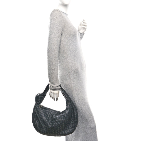 Nappa Intrecciato Small Jodie Black