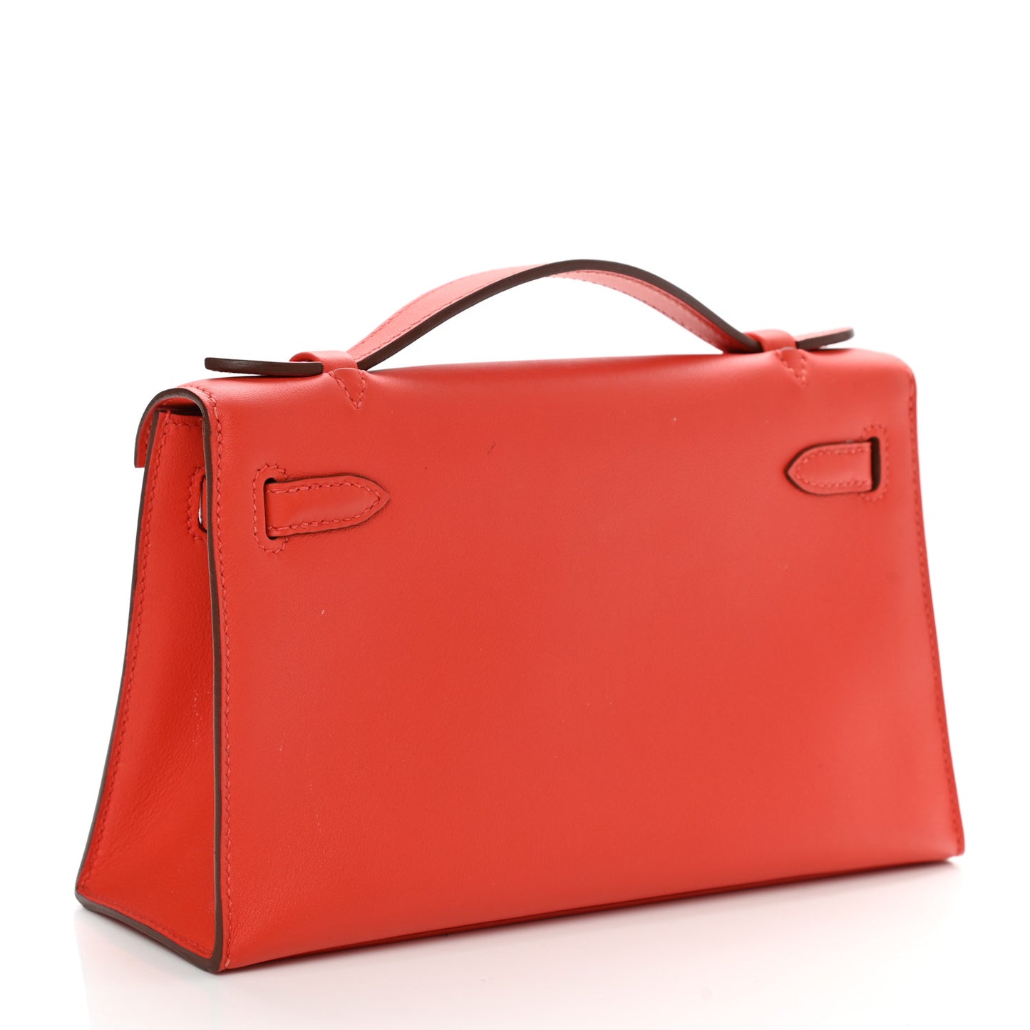 Swift Kelly Pochette Clutch Rouge Tomate
