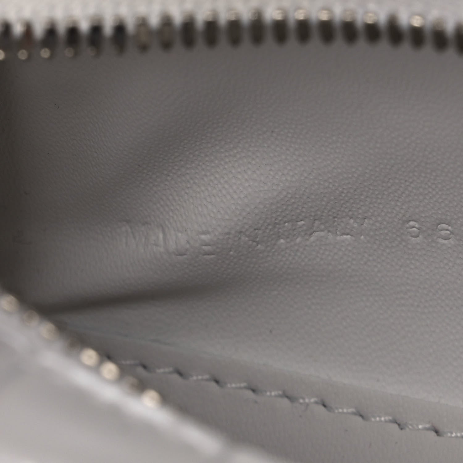 Balenciaga Extra Supple Calfskin Crocodile Embossed Neo Classic Silver Hardware Super Nano City Crossbody White 7 of 11