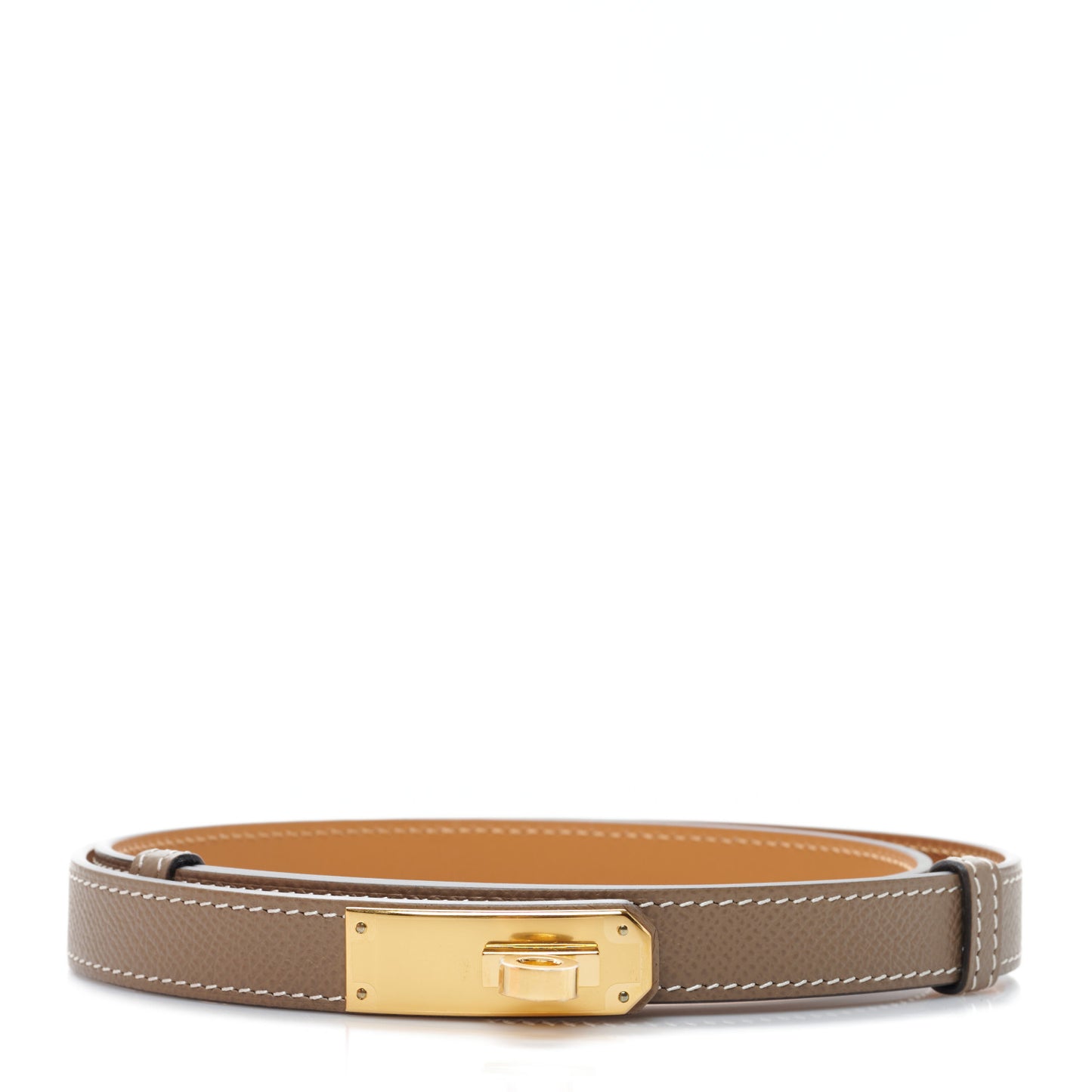 Epsom Kelly Belt Etoupe