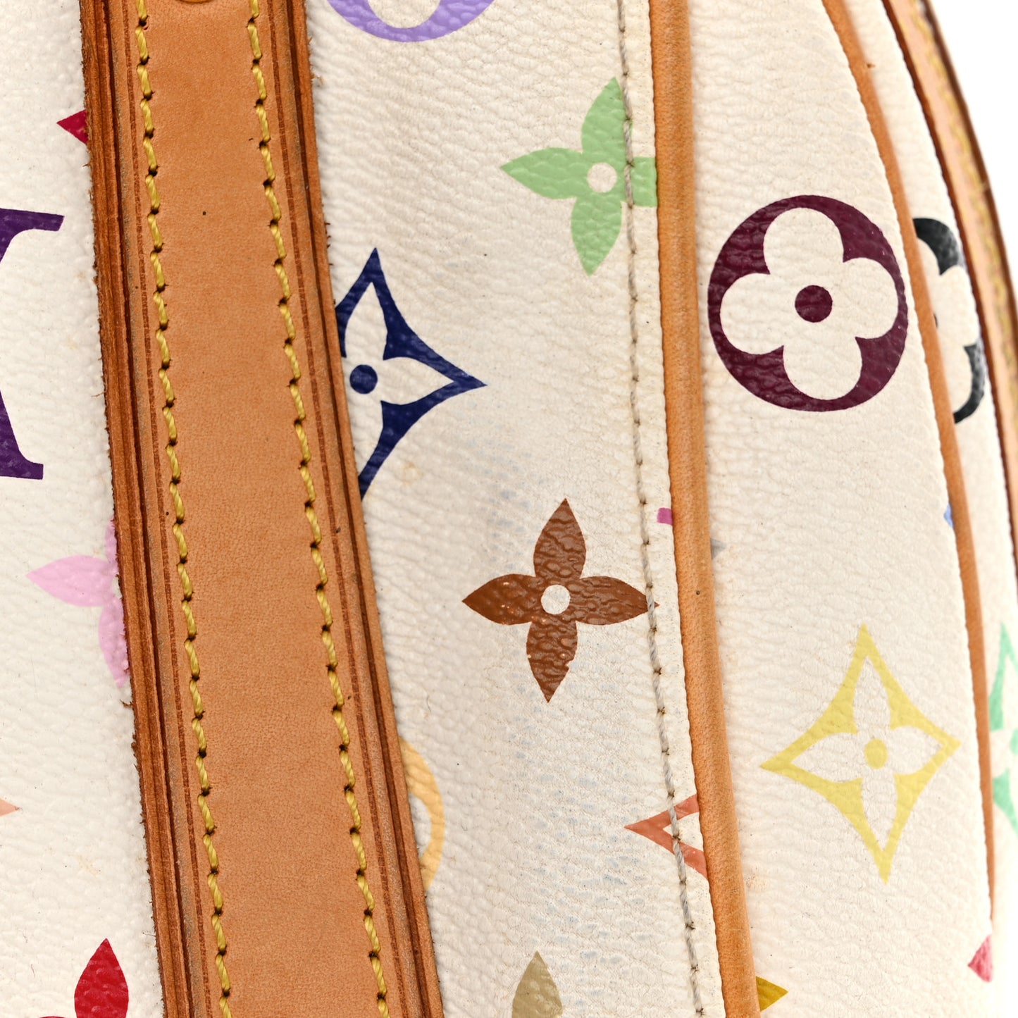 Monogram Multicolor Priscilla White