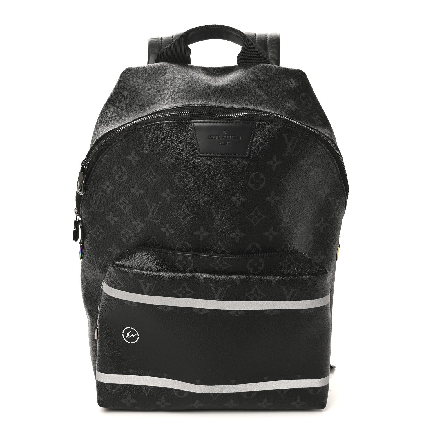 Authentic Louis Vuitton Backpack Monogram Eclipse Louis Vuitton Monogram Eclipse Gaston Discovery Backpack  main image 2