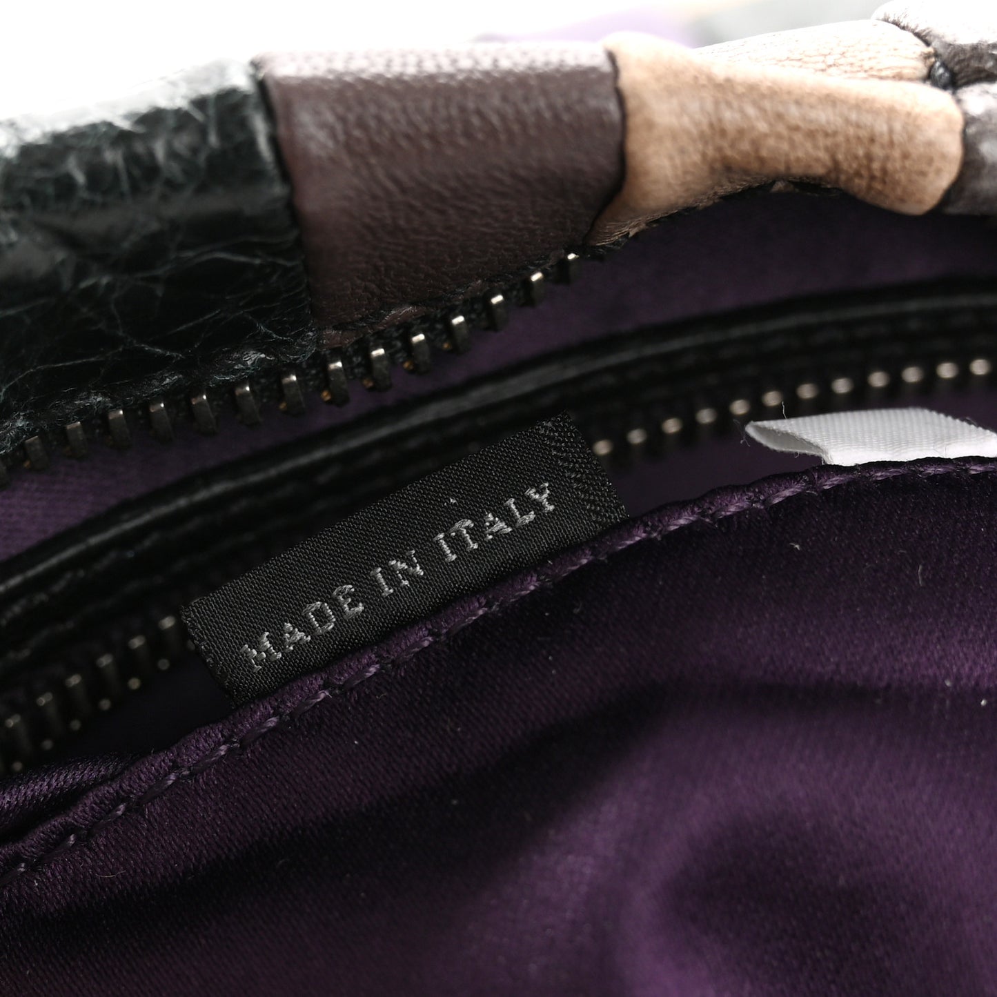 Nappa Patchwork Clutch Multicolor