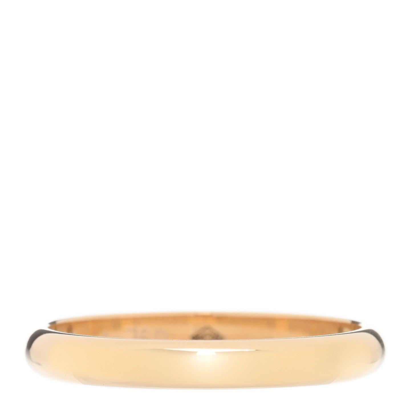 18K Yellow Gold 2.5mm 1895 Wedding Band Ring 50 5.25