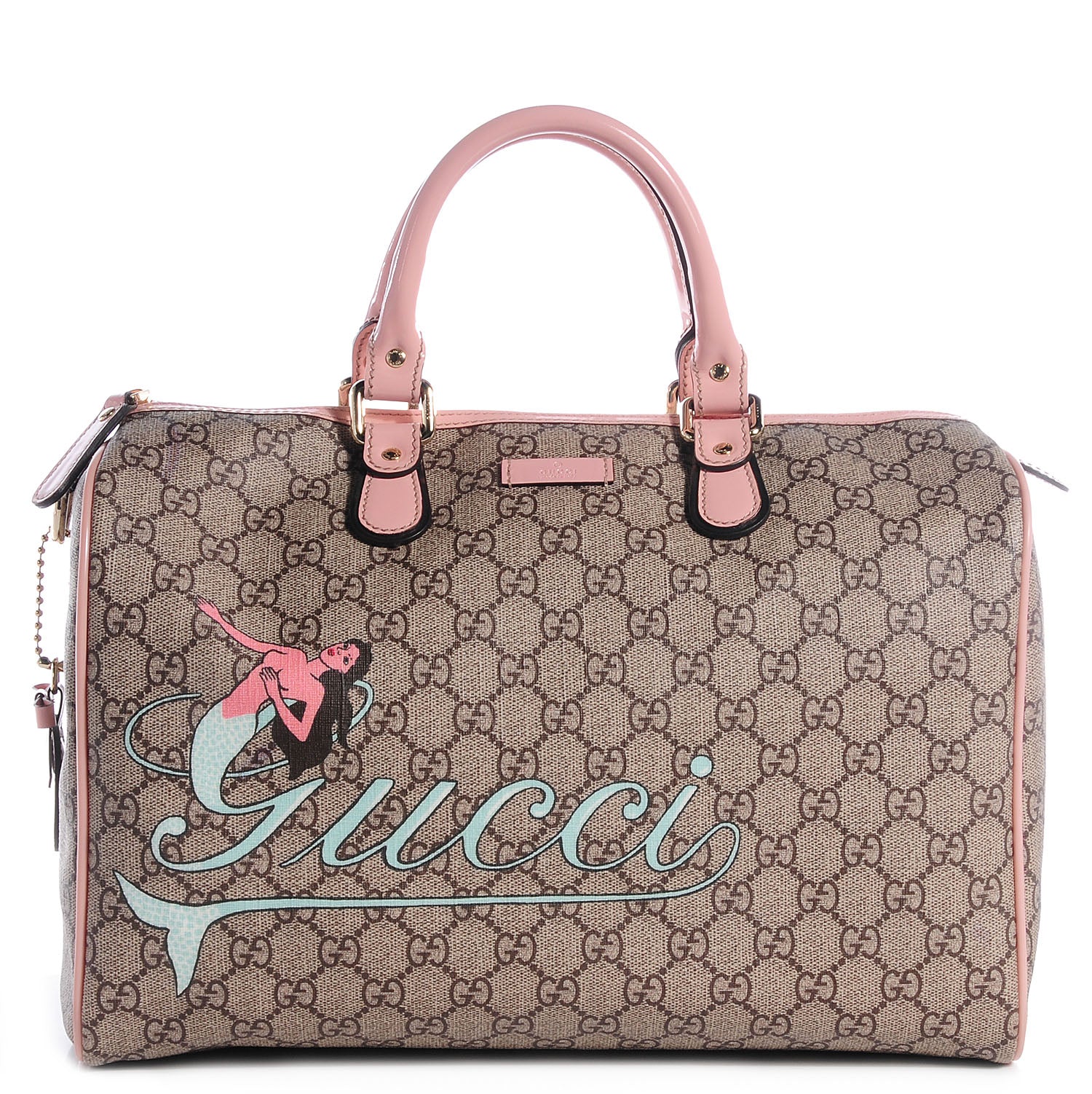 Gucci Monogram Mermaid Medium Joy Boston 75596 – FASHIONPHILE