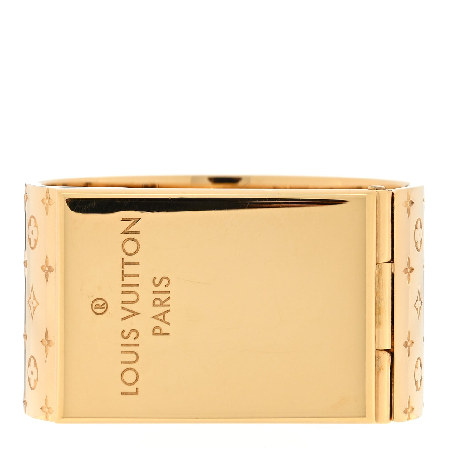 Nanogram Scarf Ring Holder Gold