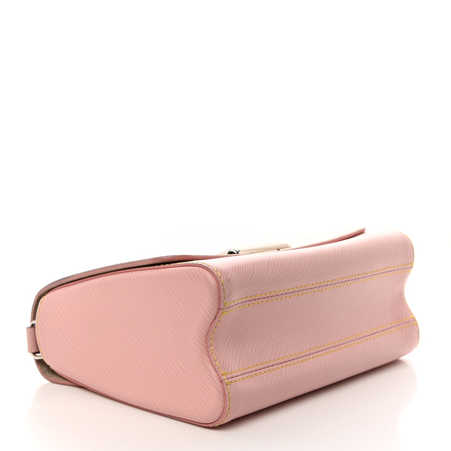Epi Twist Shoulder Bag MM Rose Ballerine