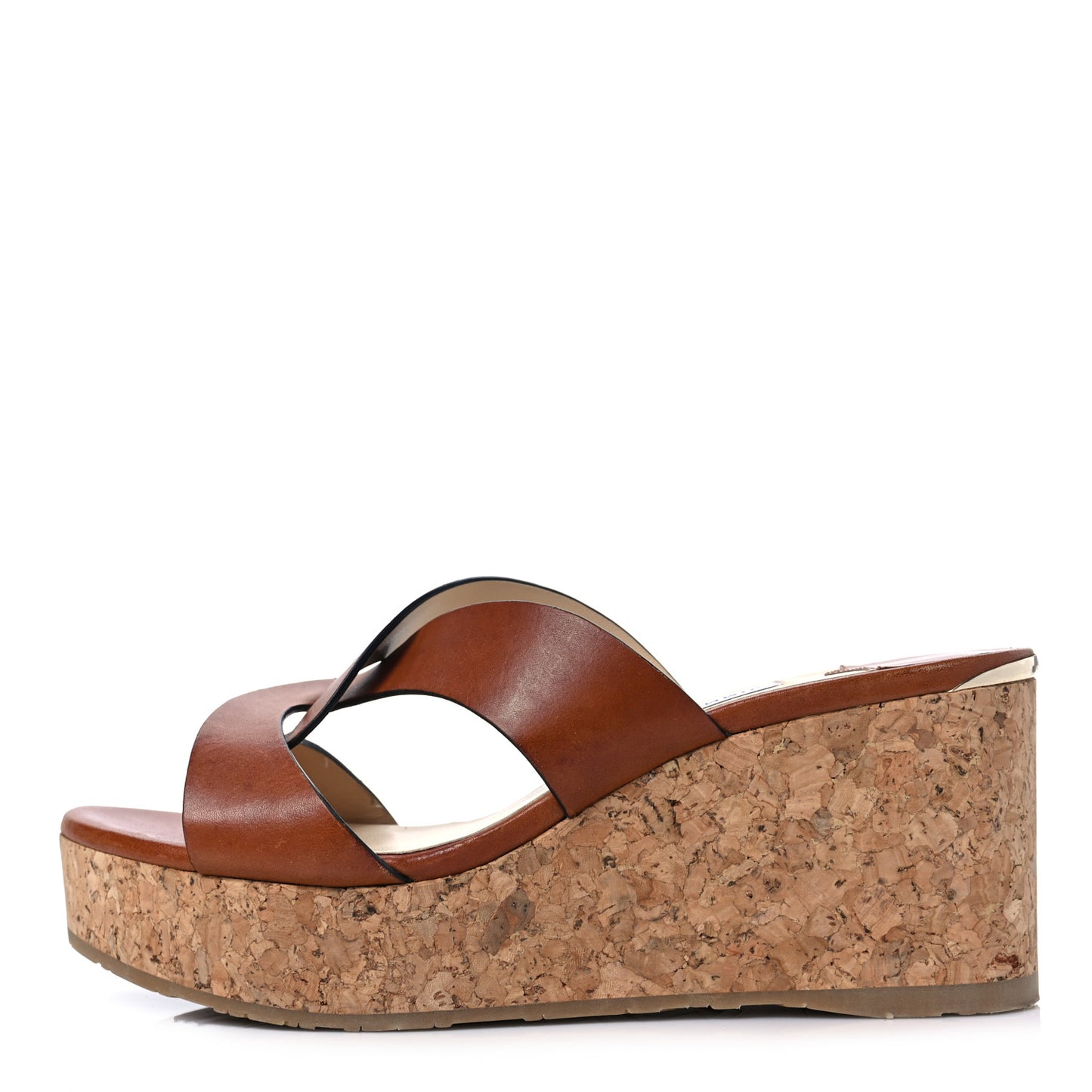 Nappa Atia Wedges 40 Brown