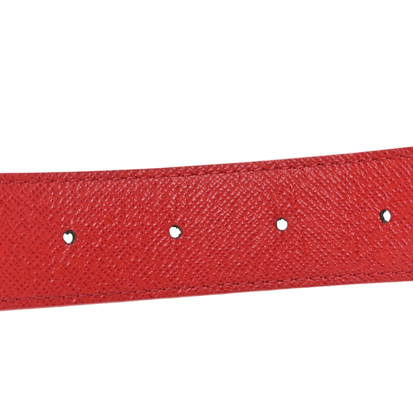 Monogram 30mm LV Initiales Reversible Belt 90 36 Coquelicot