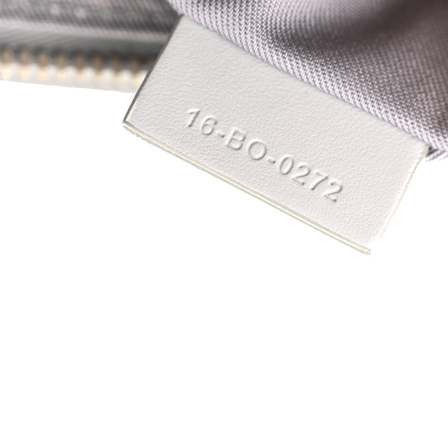 Coated Canvas Calfskin CD Diamond Mens Saddle Bag Gray