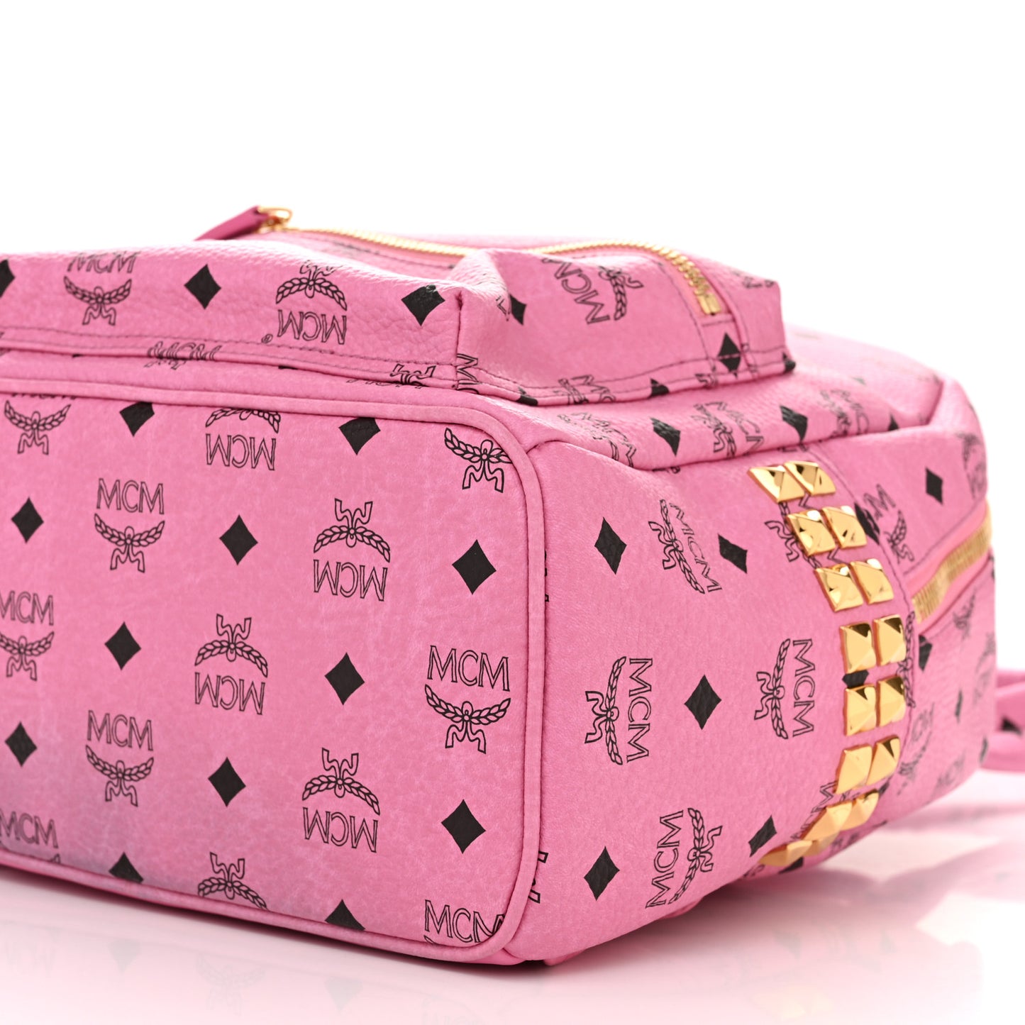 Visetos Small Side Stud Stark Backpack Pink