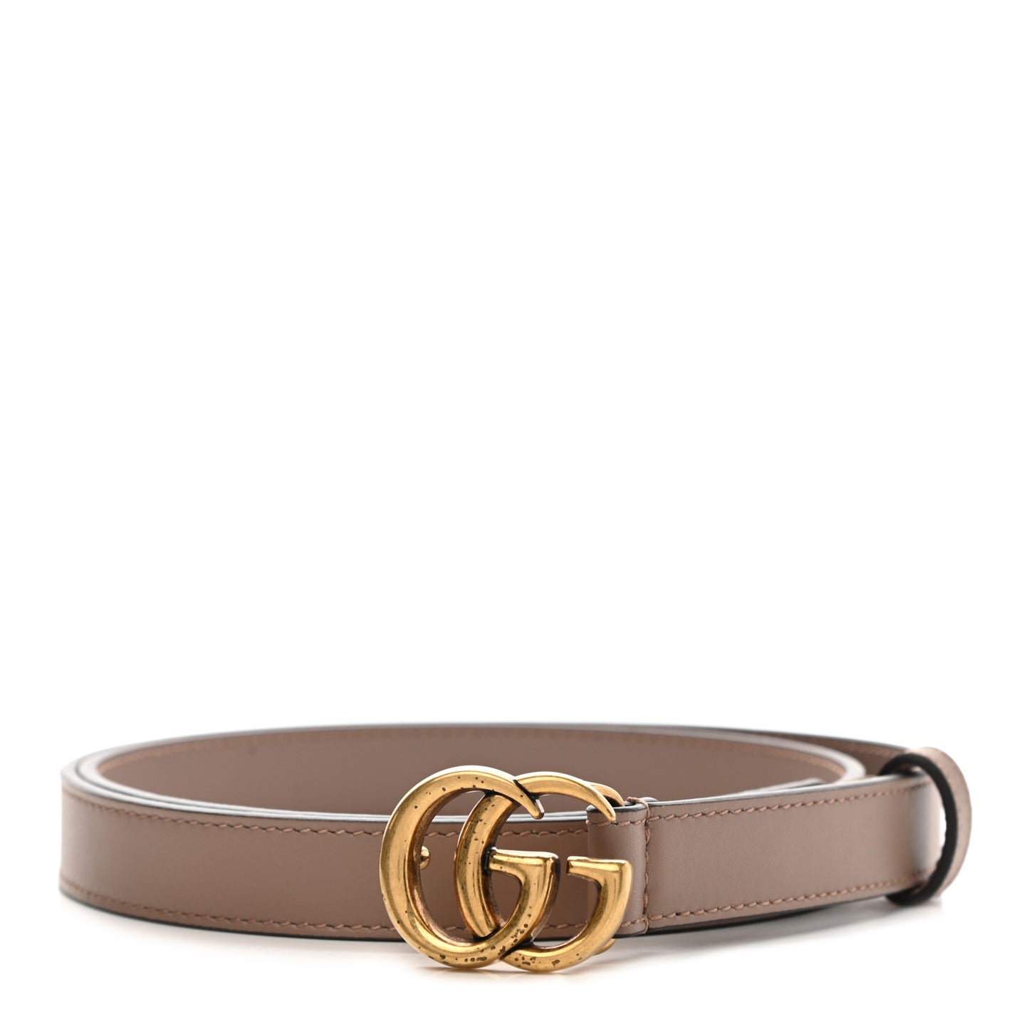Calfskin Double G 20mm Belt 85 34 Porcelain Rose