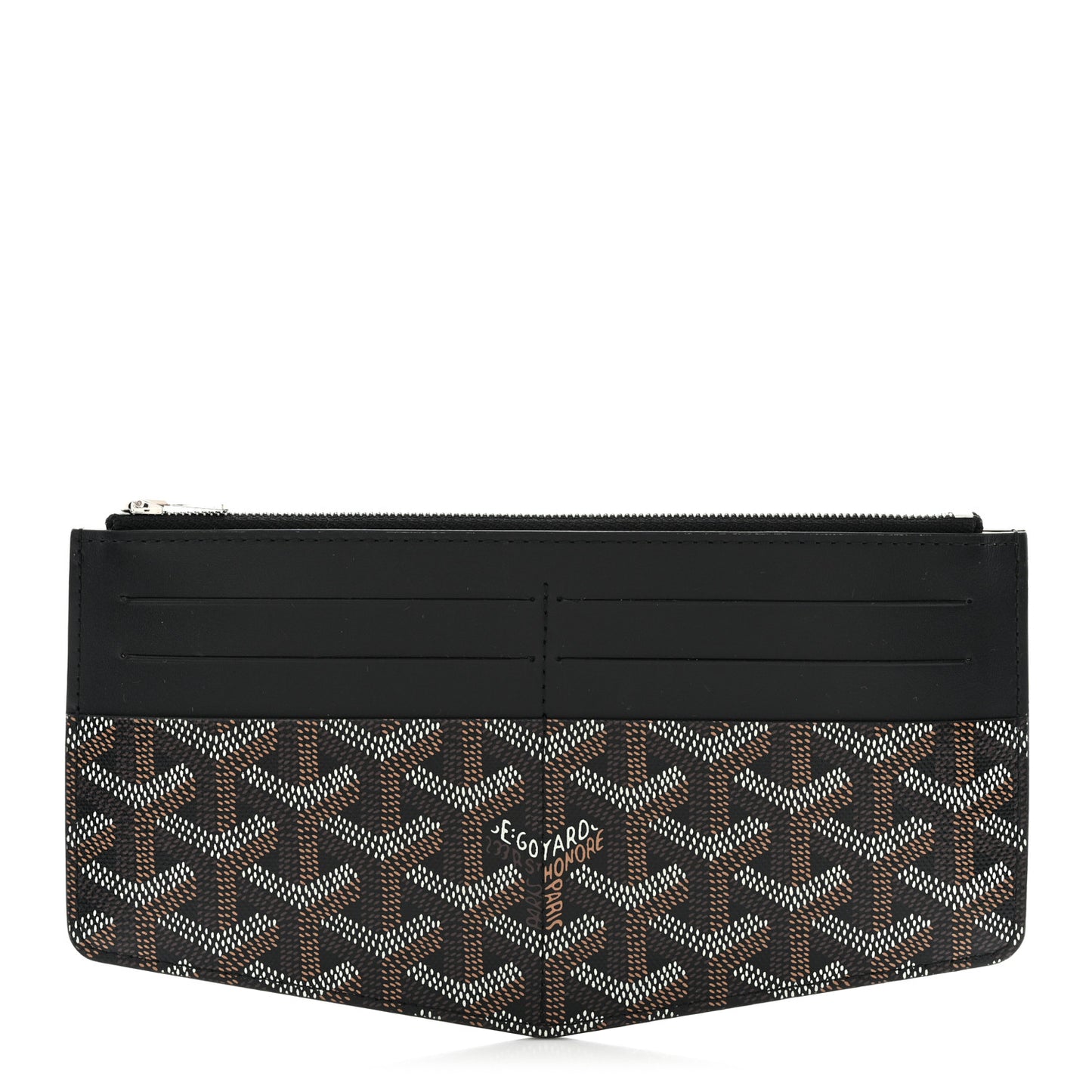 Goyardine Insert Louise Wallet Black