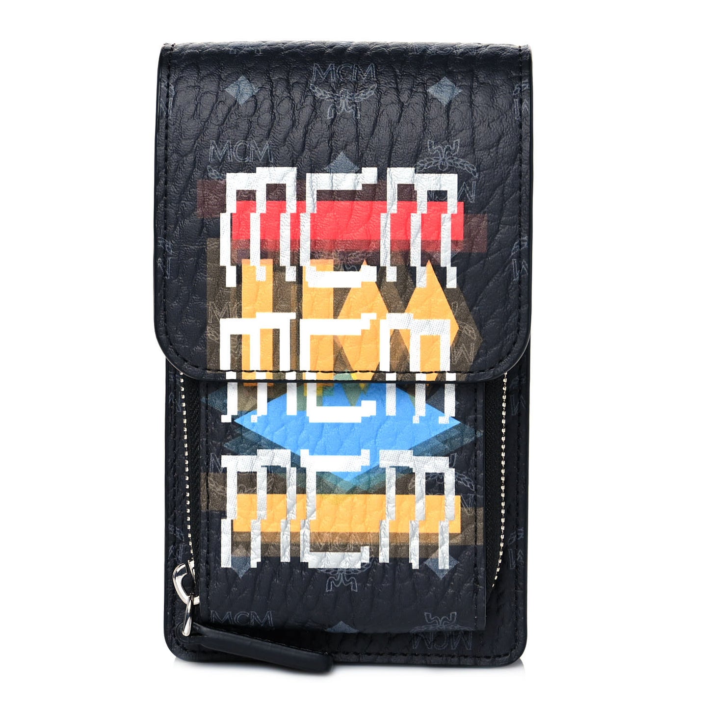 Visetos Geo Graffiti Phone Case Crossbody Black