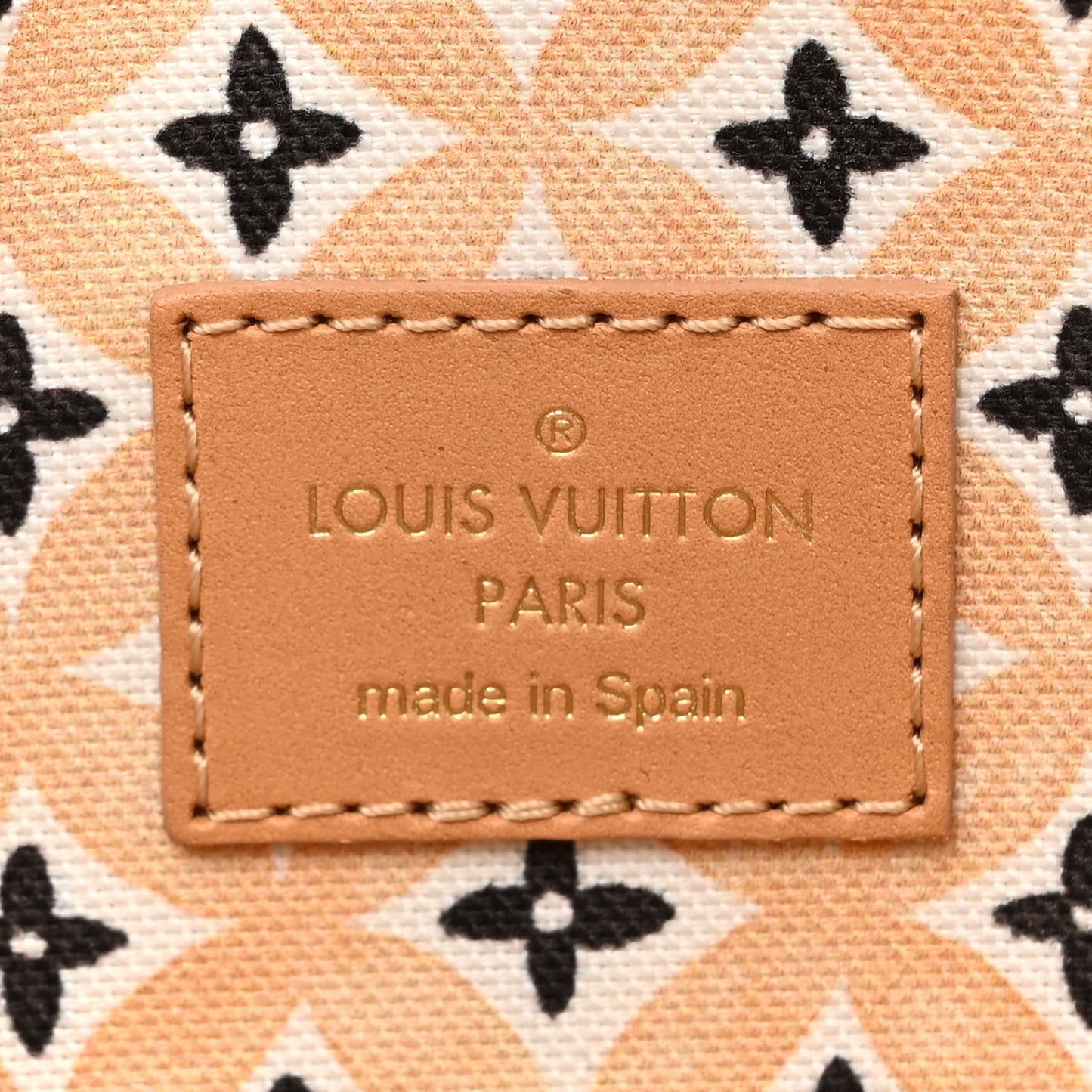 Monogram Giant By The Pool 2.0 Felicie Pochette Chain Wallet Beige