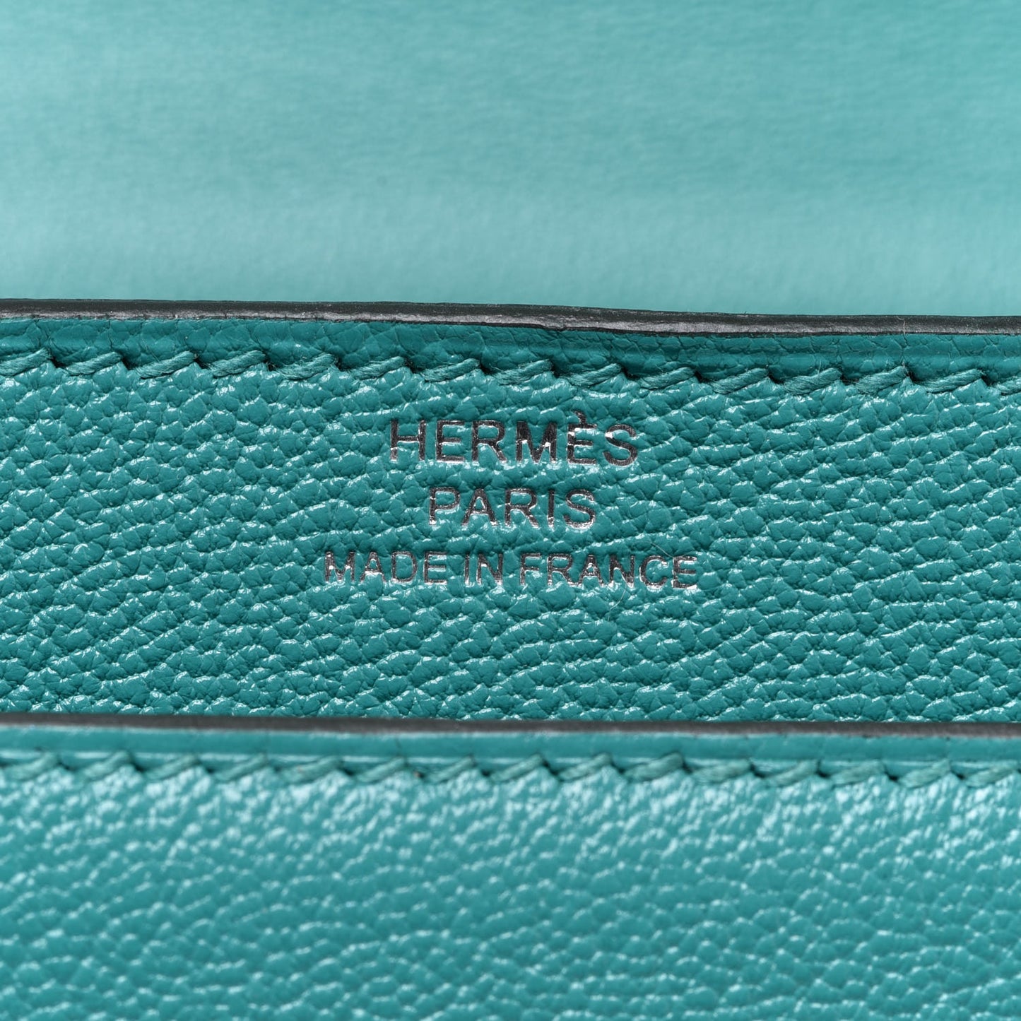 Chevre Mysore Mini Verrou Chaine Bag Bleu Paon