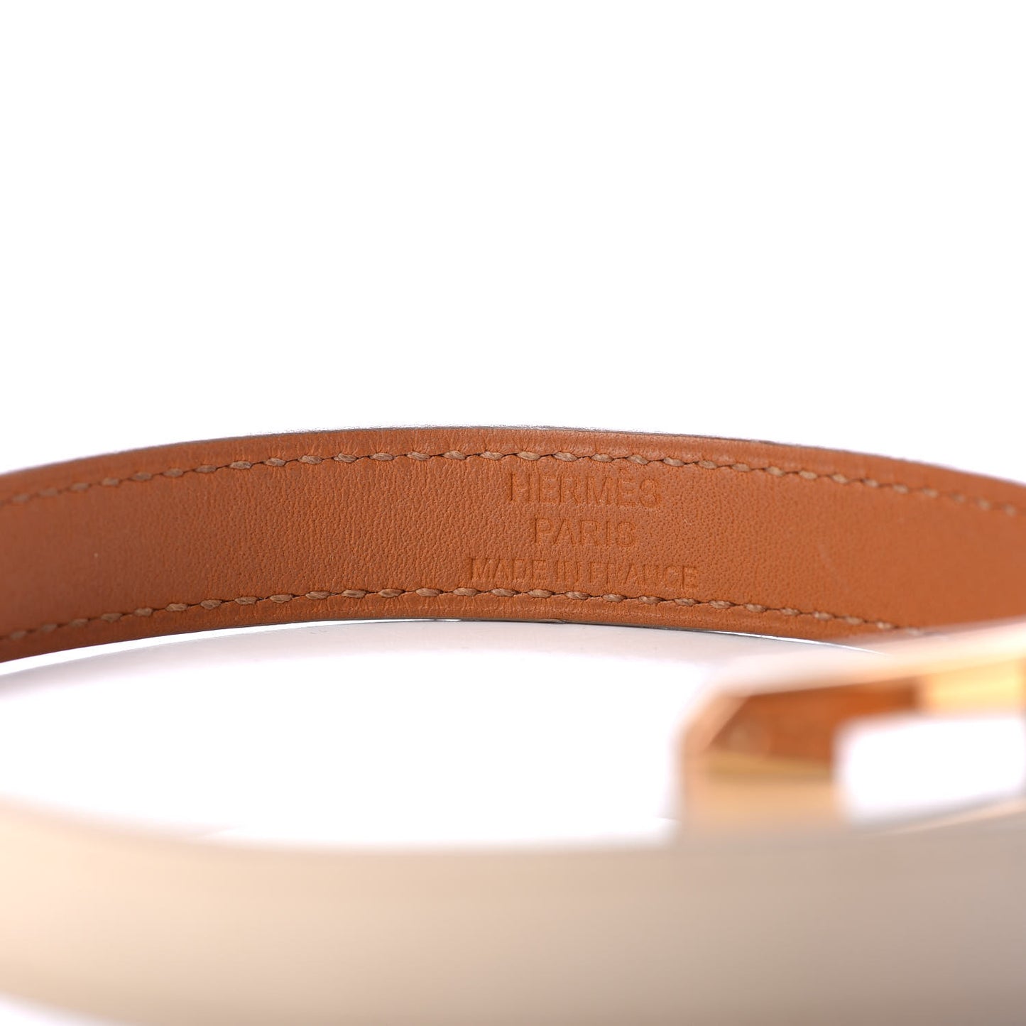 Swift Kelly Double Tour Bracelet S Craie